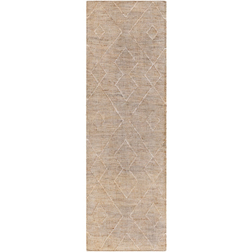 Cadence Traditional Jute Camel Rug