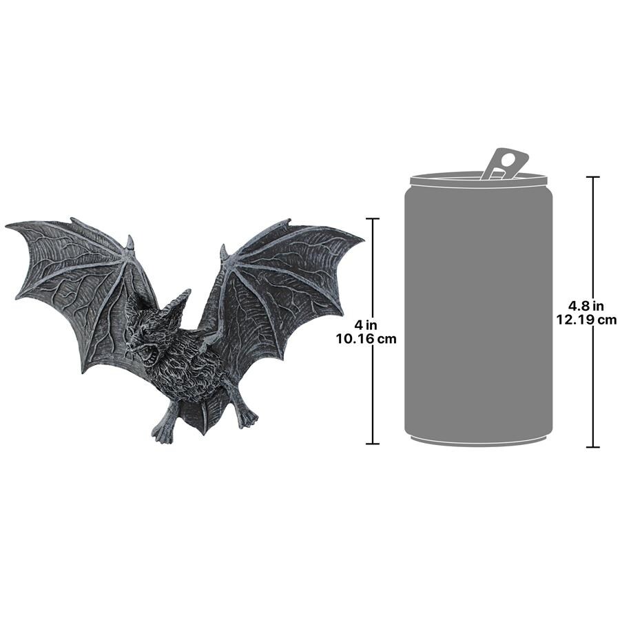 Design Toscano The Vampire Bats of Castle Barbarosa Wall Sculptures: Set of 2