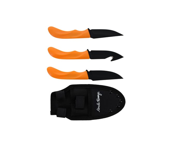 Uncle Henry 3 Piece Fixed Blade Combo with sheath - 1200434