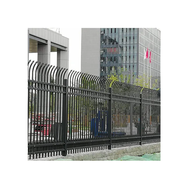 High Quality Hot Selling Decorative Safety Net Fence Forged Iron Fence Metal Galvanized Steel Garden Fence