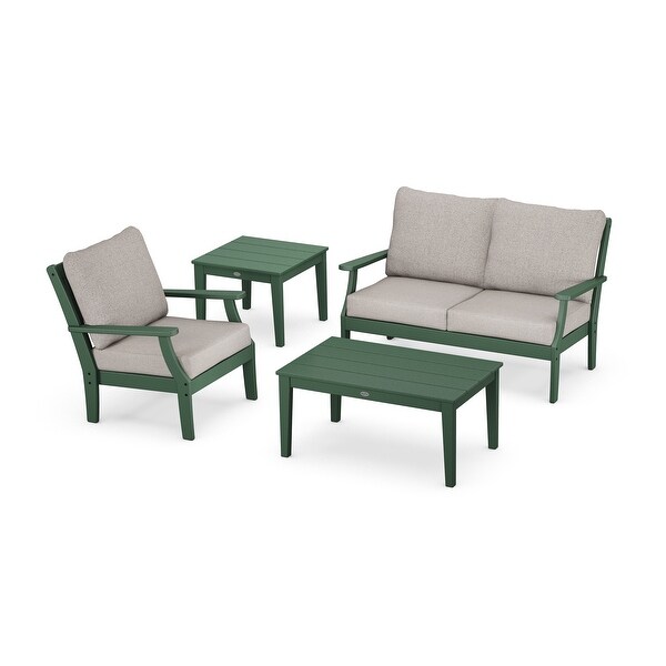 POLYWOOD Braxton 4Piece Deep Seating Set