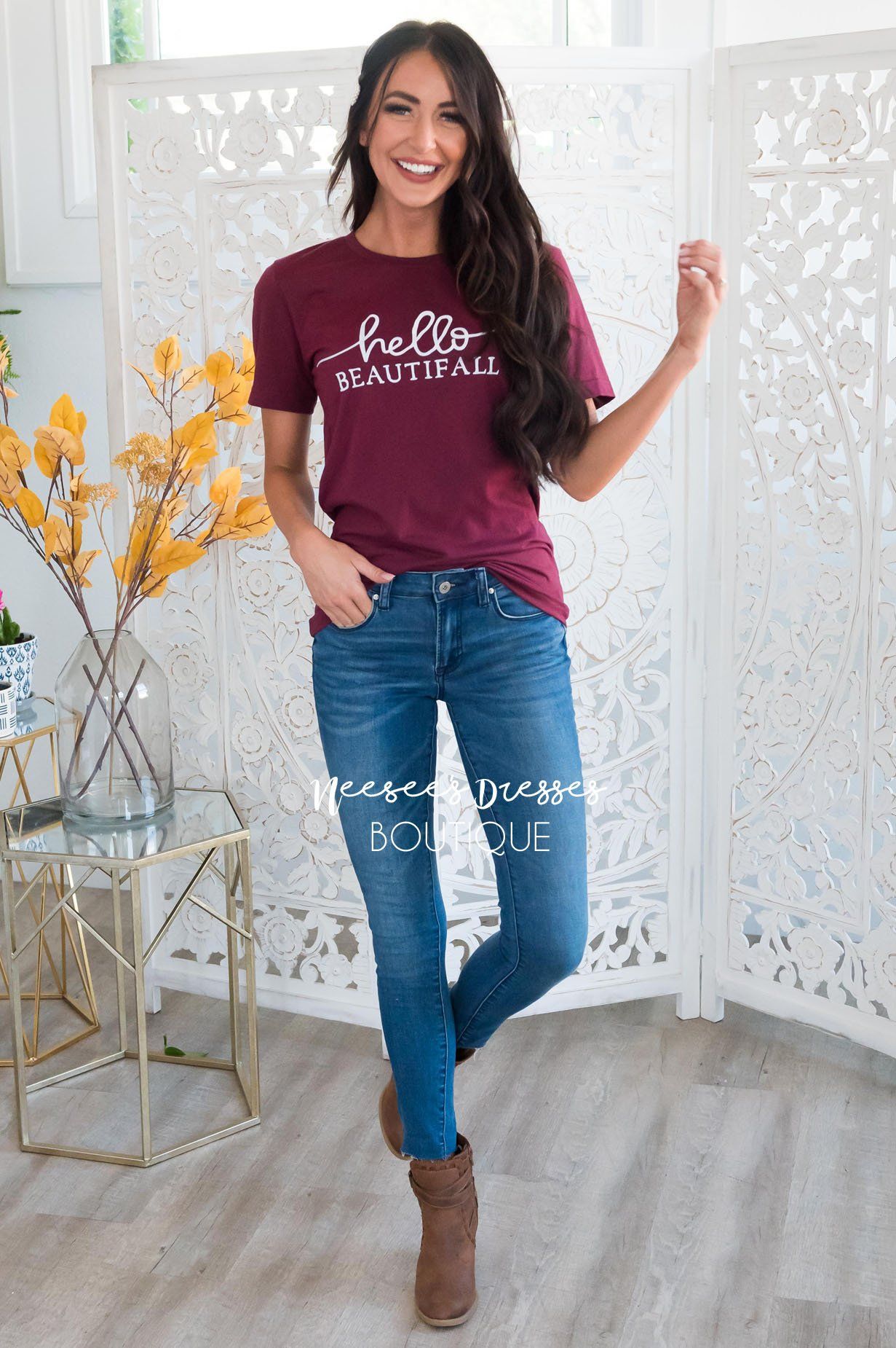 Hello Beautifall Modest Tee