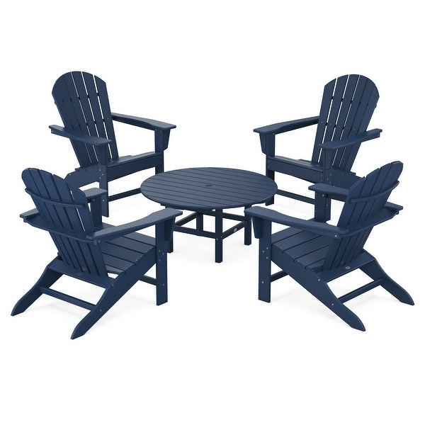 POLYWOOD South Beach 5Piece Conversation Group