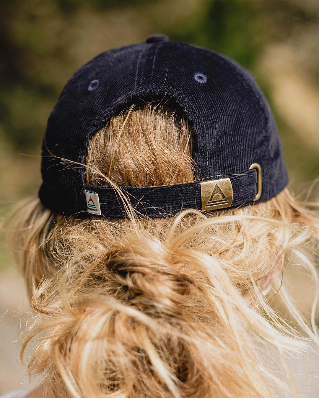 Fade Recycled Cord 6 Panel Cap - Deep Navy