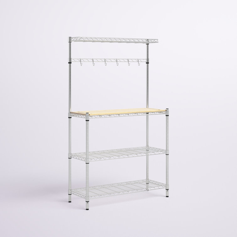 Enos 36'' Chrome Standard Baker's Rack