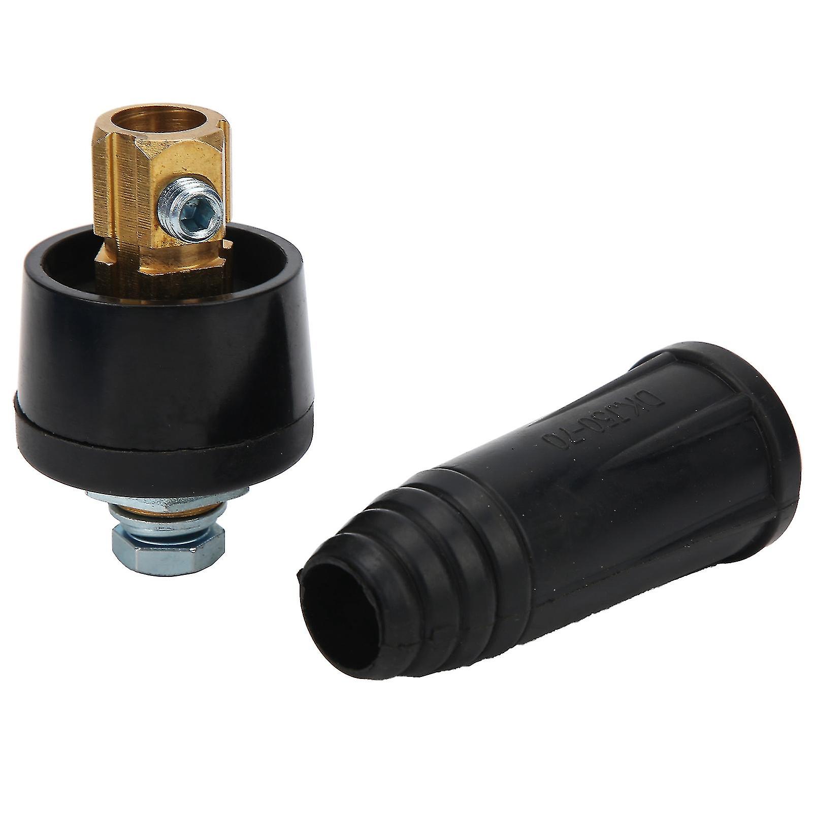 Quick Connector Socket and Plug Electric Welding Cable Connect Fittings Accessories 50-70Type A