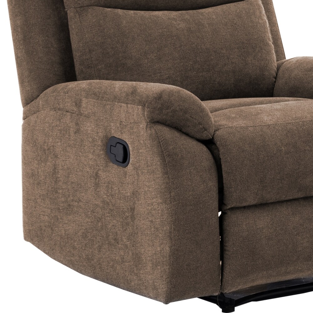 Contemporary Faux Leather Living Room Reclining Chair