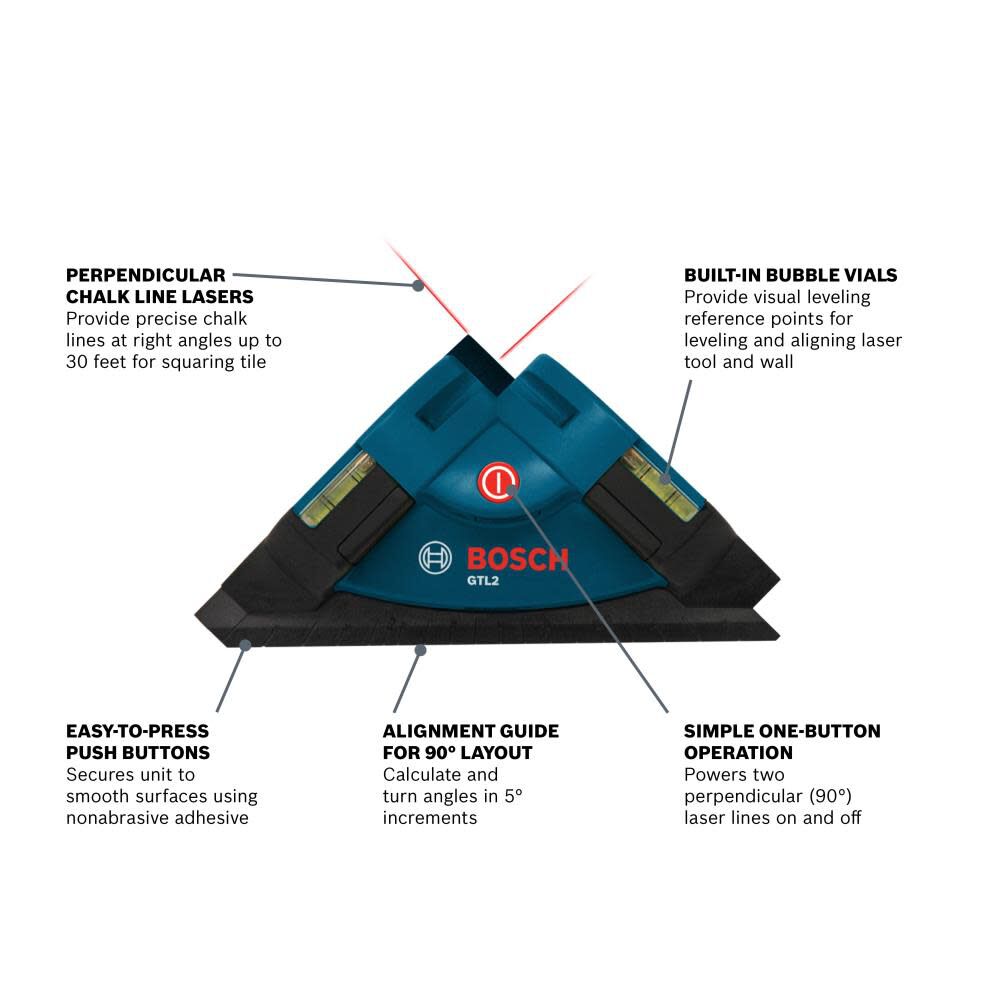 Bosch Laser Level and Square GTL2 from Bosch