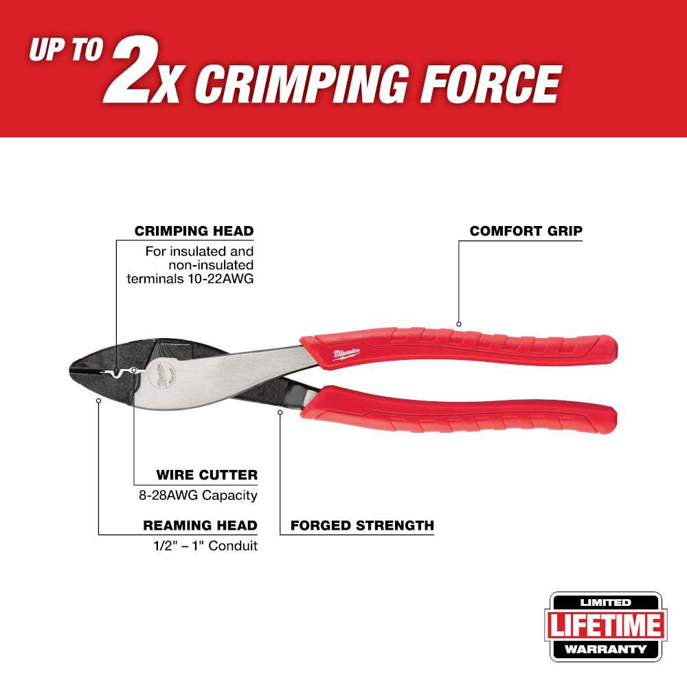 Milwaukee Crimping Pliers 48-22-6103 from Milwaukee