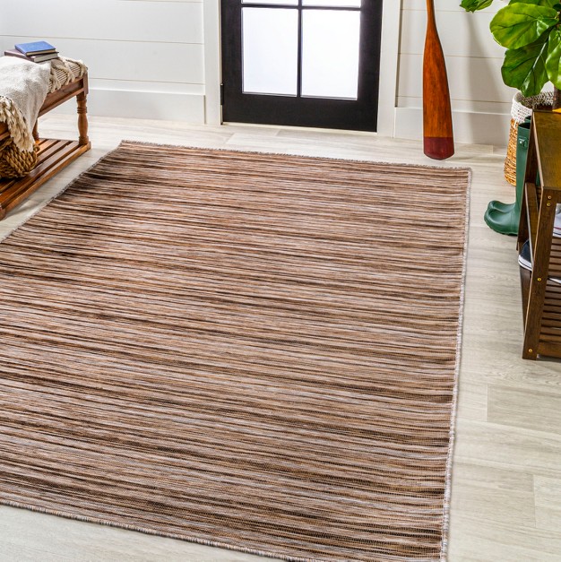 Finn Modern Farmhouse Pinstripe Area Rug Jonathan Y