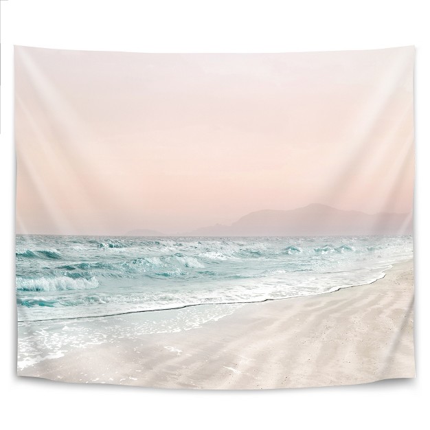 Americanflat Coastal Landscape Beach Vibes Vi By Hope Bainbridge Wall Tapestry