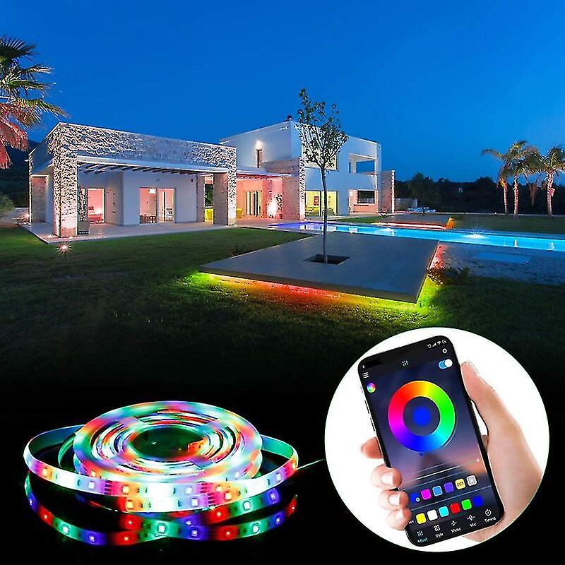 1m-20m Led Strip Light Rgb 2835 Flexible Lamp Tape Usb Bluetooth Control Tv Screen Luces Party Holiday Gift Bedroom Decoration