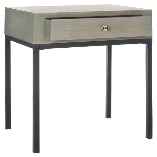 SAFAVIEH Adena Ash Grey End Table - 24