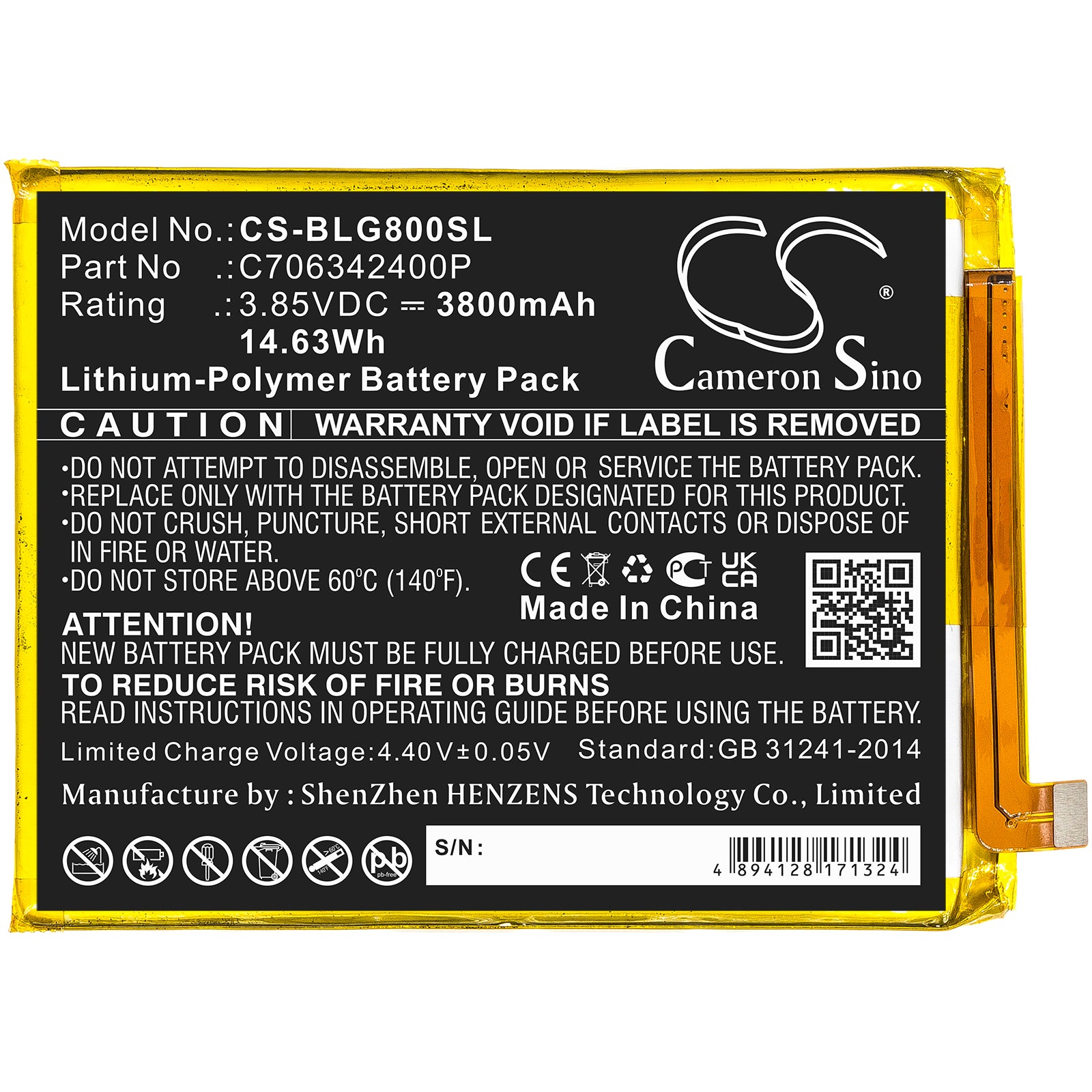 BLU G0290ww G80 Replacement Battery BatteryClerkcom Mobile Phone