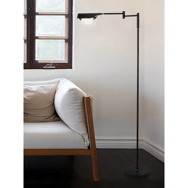 Brightech Leaf LED Floor Lamp - Black