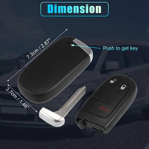 Unique Bargains Replacement Keyless Entry Remote Car Key Fob Chip For Dodge Journey For Dart