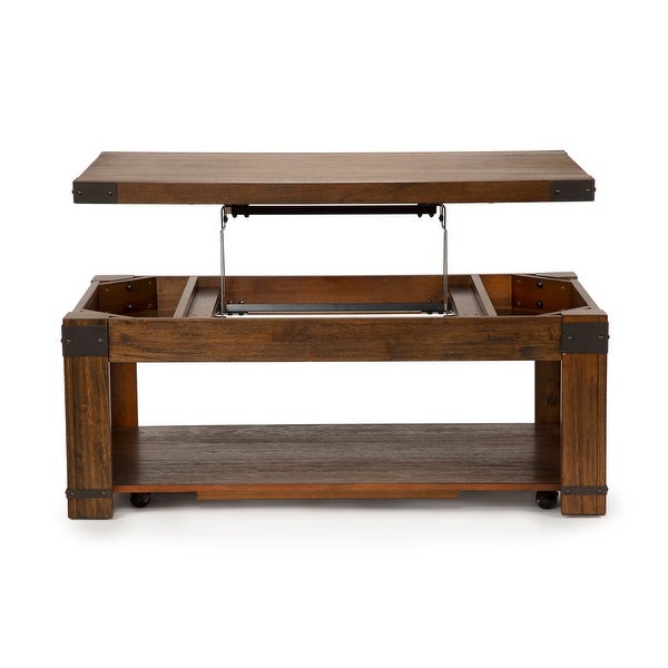 Aldridge 48-Inch Rectangle Lift Top Coffee Table by Greyson Living