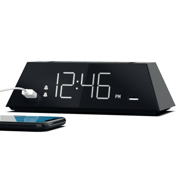 Prism Alarm Clock Black Capello