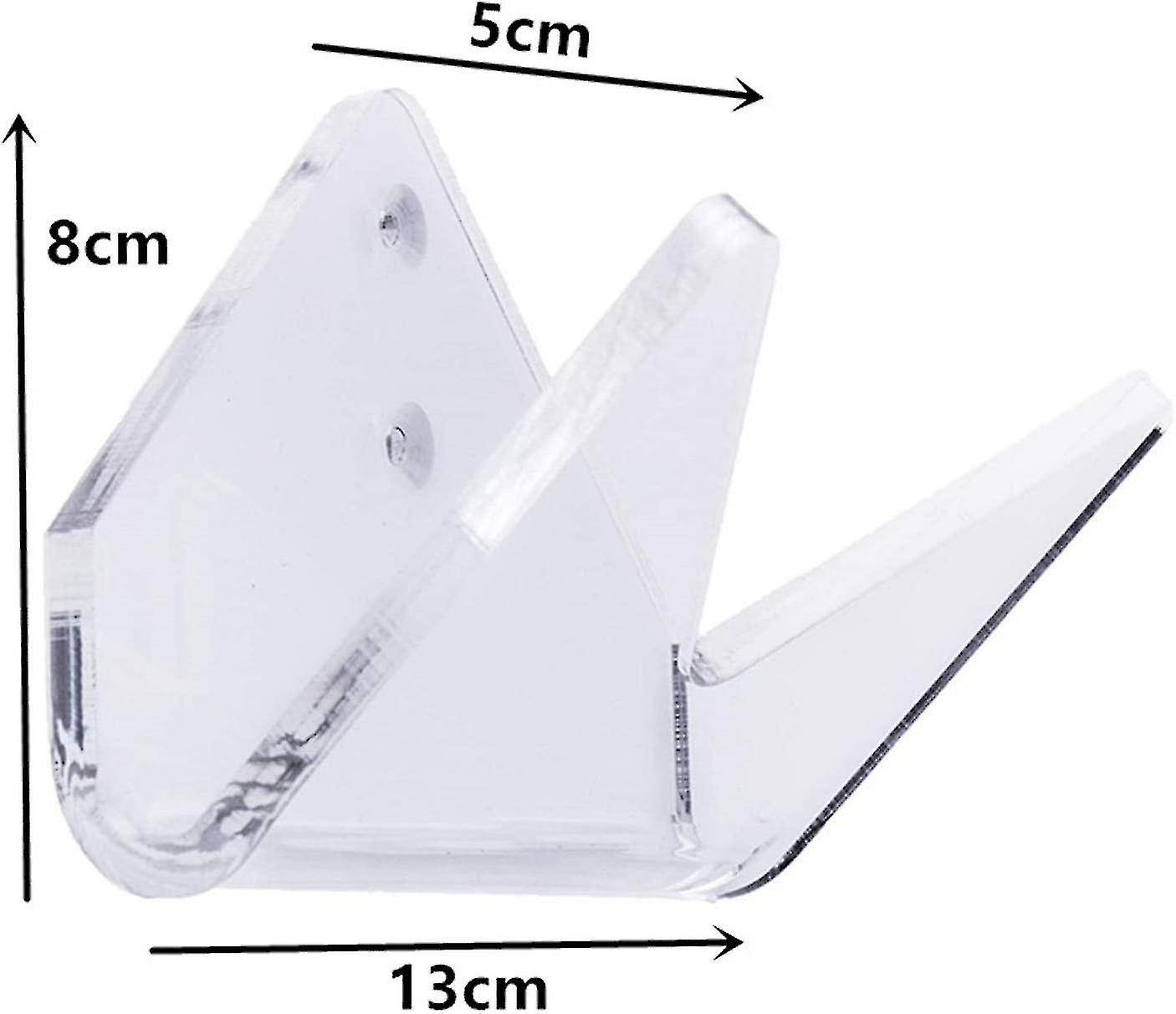 Wall Bracket For Skateboard，skateboard Deck Display Wall Mount Hanger Rack For Longboards， Durable High Load Carrying Skateboard Ledge Acrylic Transpa