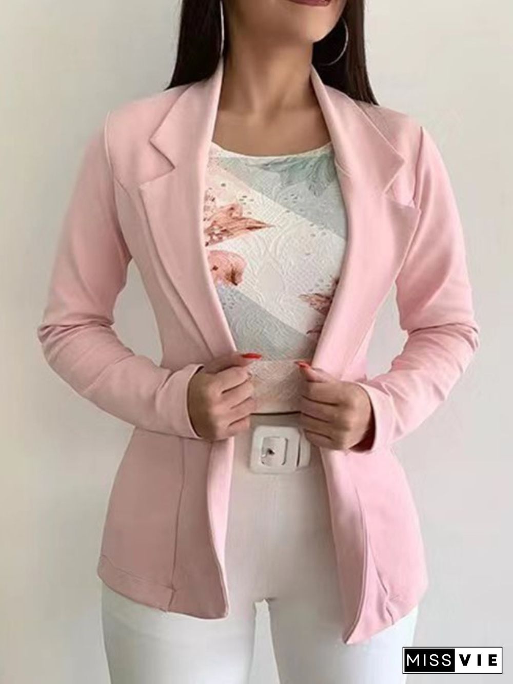 New Spring And Autumn Long Sleeve Multi-color Slim Small Suit Ladies Cardigan Jacket Office Coat Woman Jacket Blazer Women