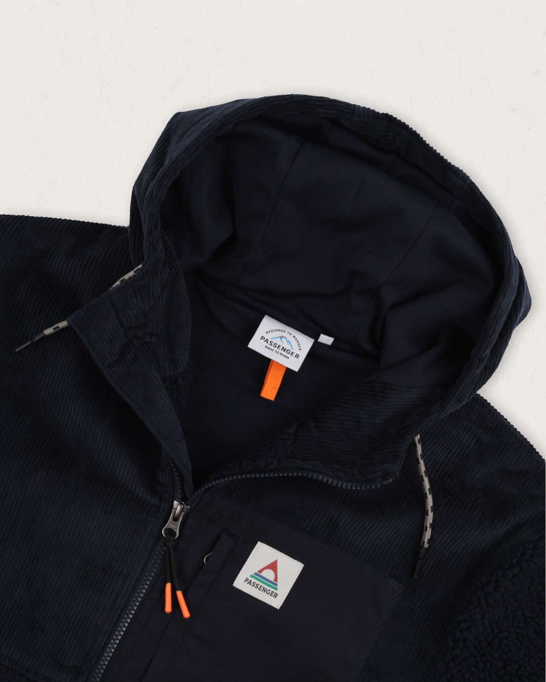 Adventure Recycled Deep-Pile Sherpa Fleece - Deep Navy