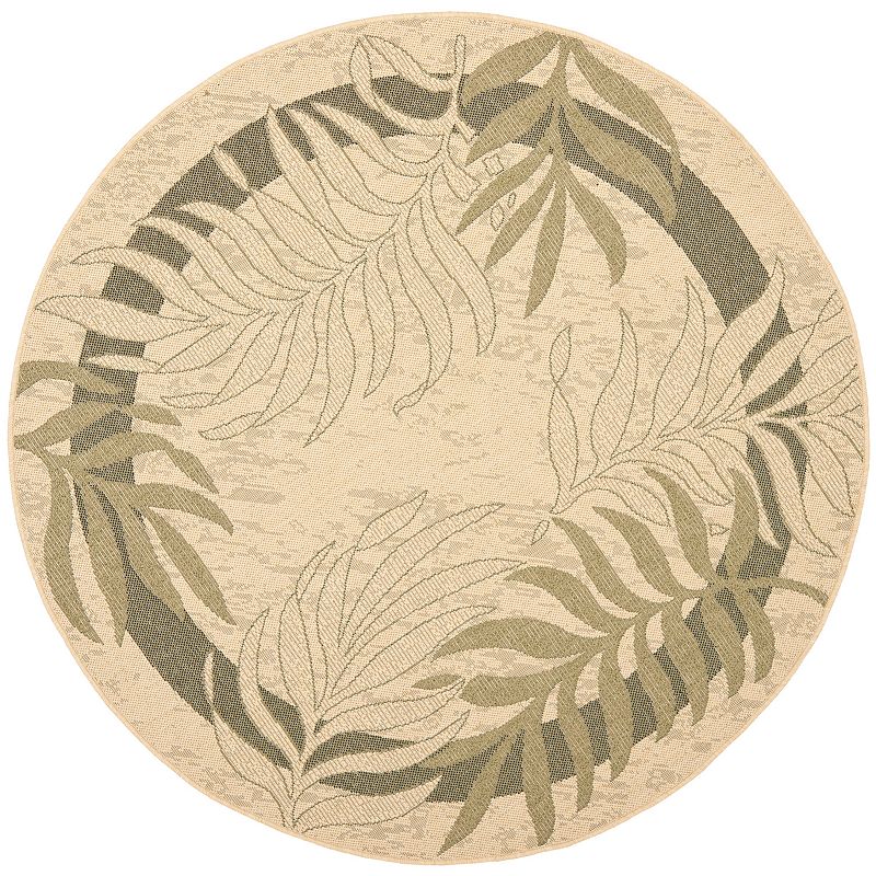 Safavieh Courtyard Ferns Indoor Outdoor Rug