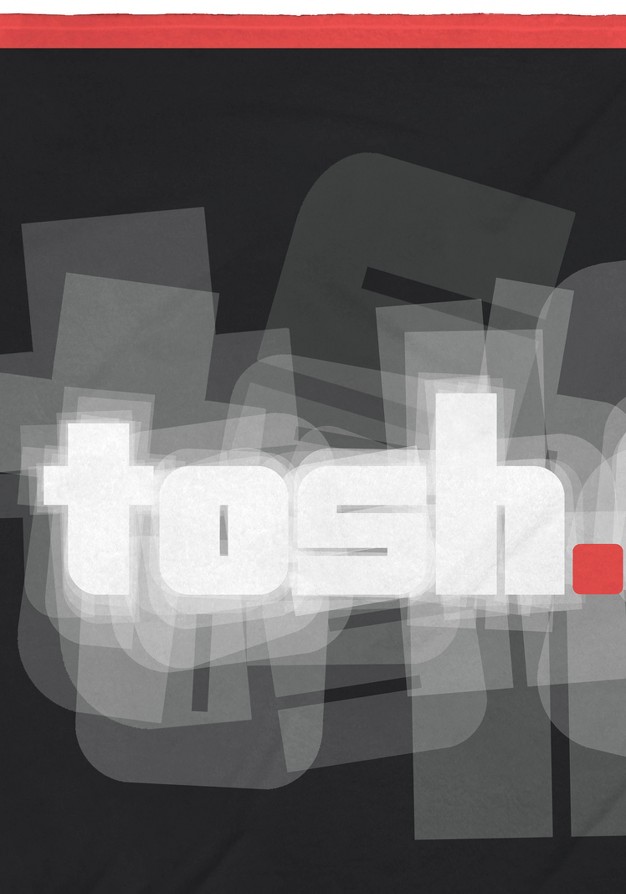 Tosh 0 Logo Silk Touch Plush Fleece Throw Blanket Wall Scroll Multicoloured