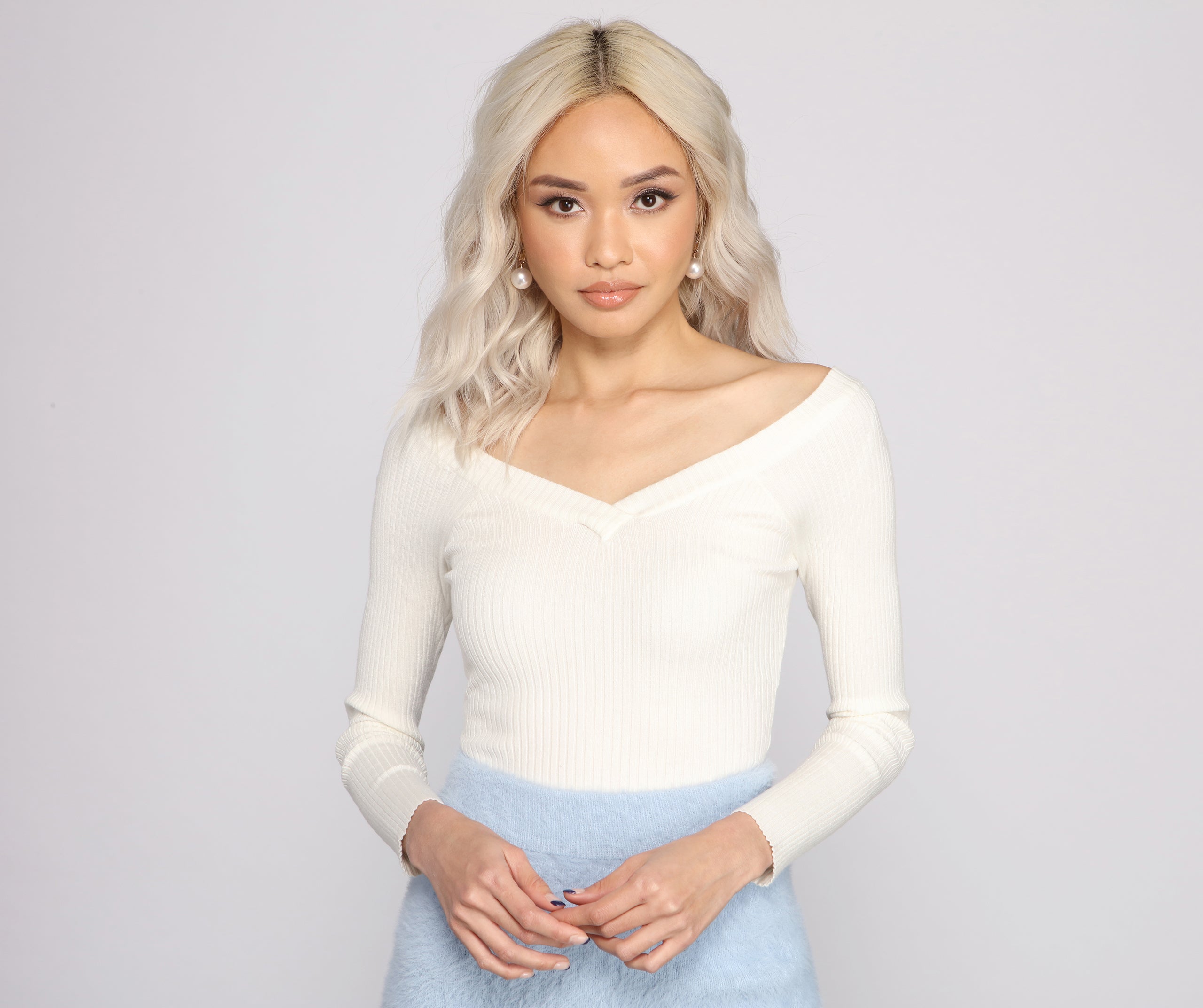 Basic Must-Have Ribbed Knit Bodysuit