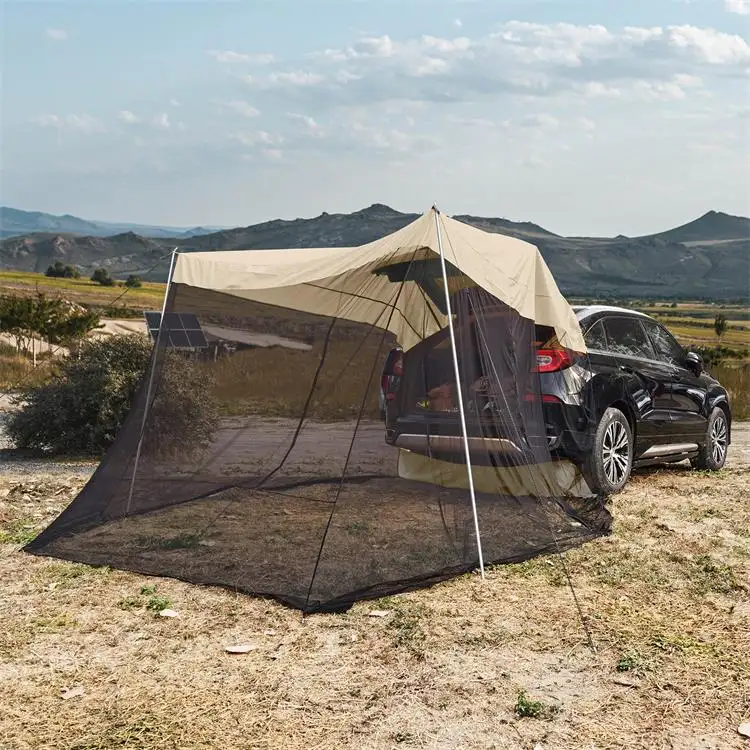 Hot Sell Suv Tailgate Tent Portable Outdoor Camping Trailer Tent For Suv Car Rear Tent