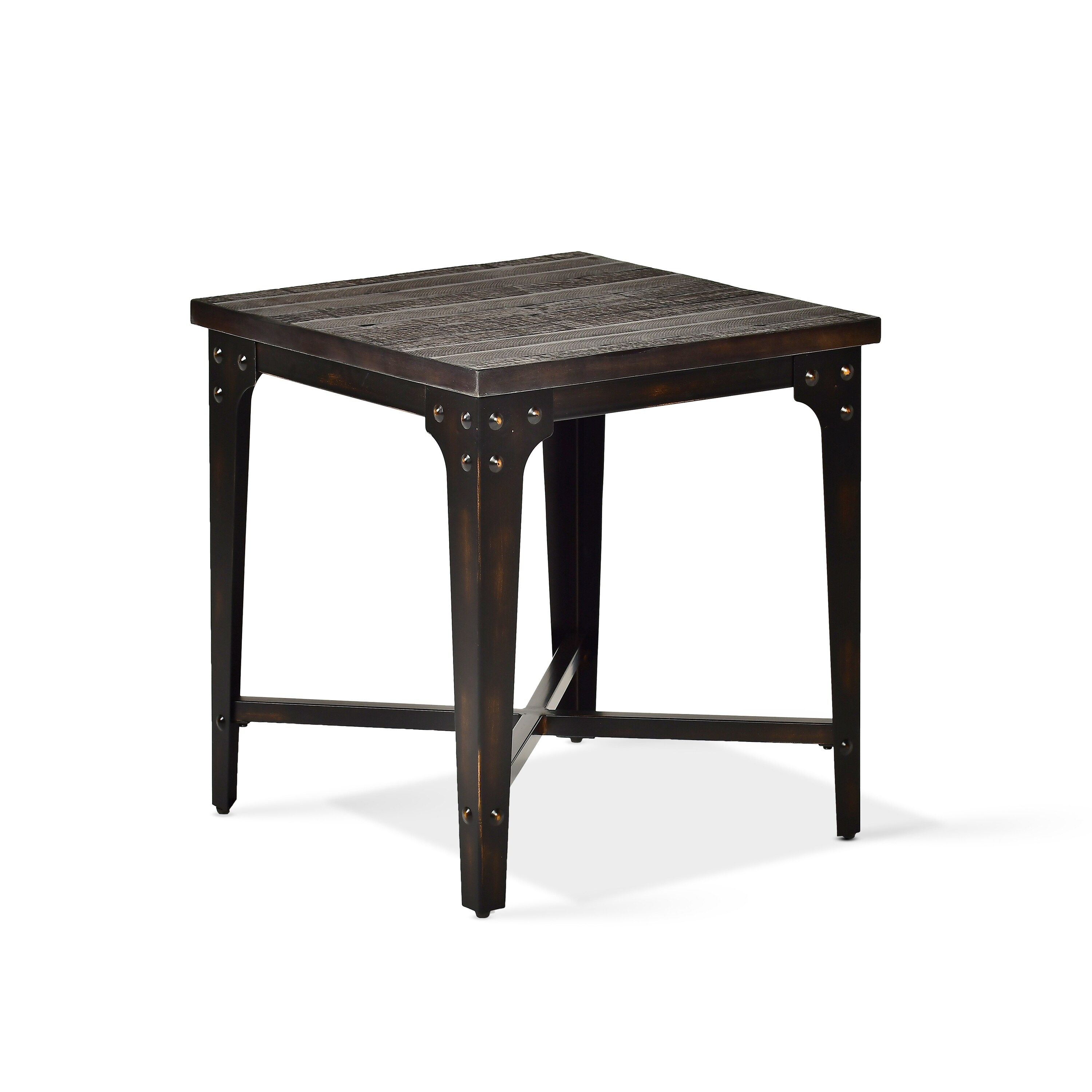 Springdale Brown Industrial-style End Table by Greyson Living