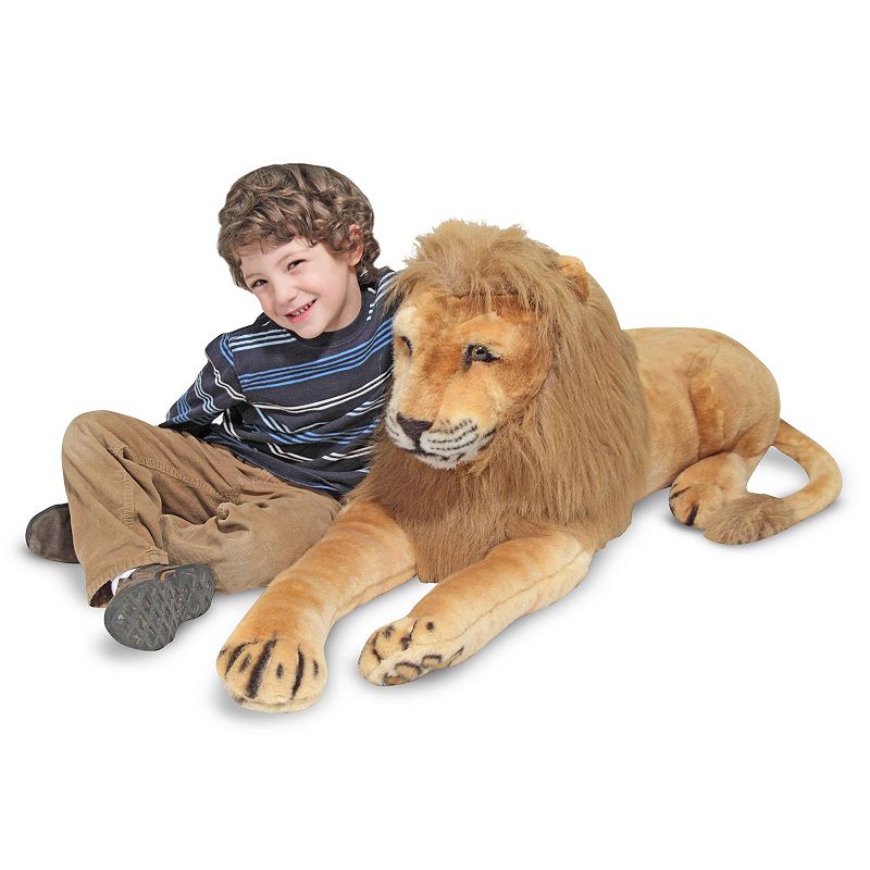 Melissa and Doug Lion Plush Toy