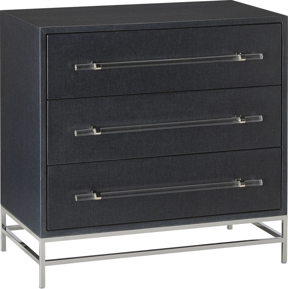 Currey and Company 3000 0089 Marcel   32 quotChest   Contemporary   Accent Chests And Cabinets   by HedgeApple  Houzz