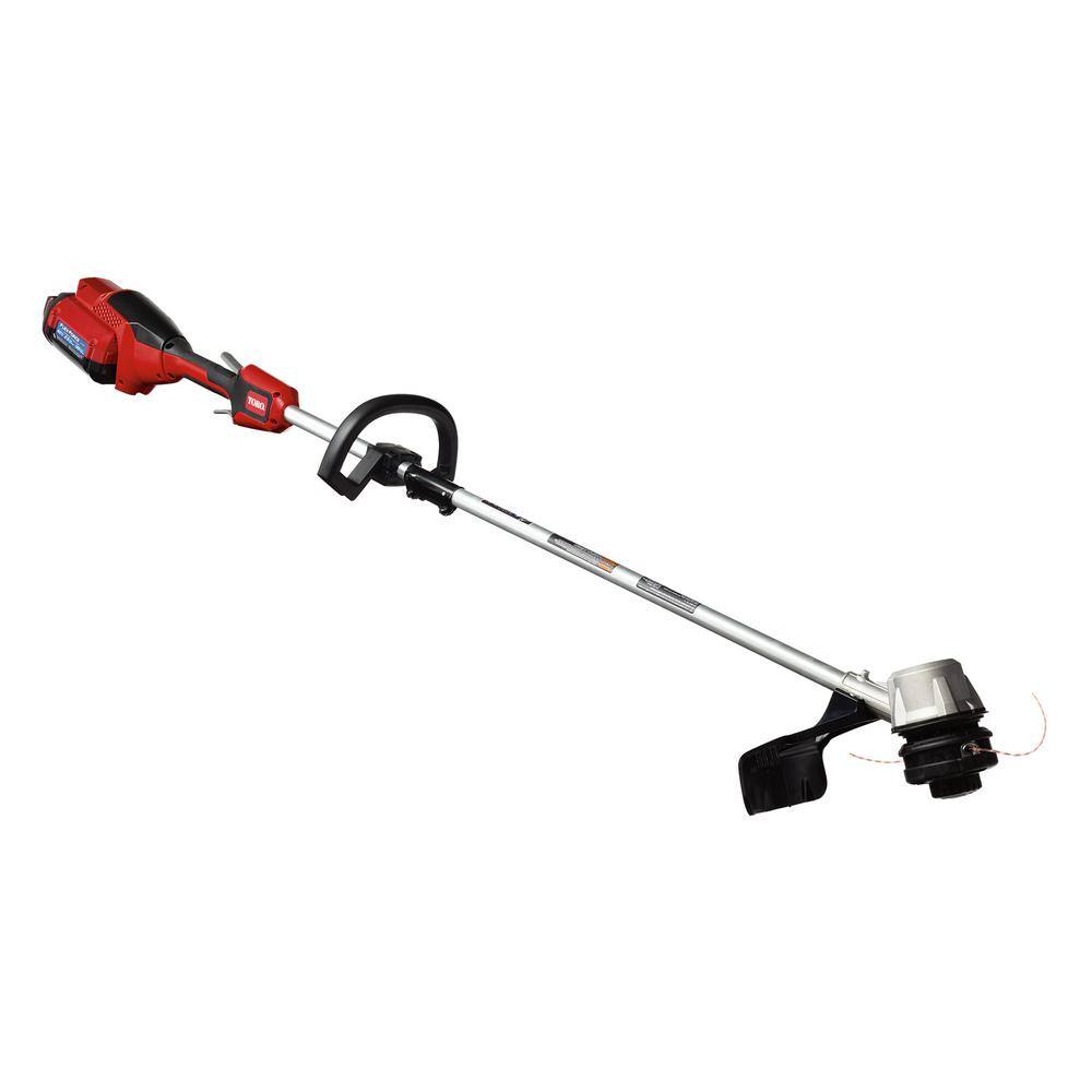 Toro 60V Max Lithium-Ion Brushless Cordless 14 in.16 in. String Trimmer - 2.5 Ah Battery and Charger Included 51830