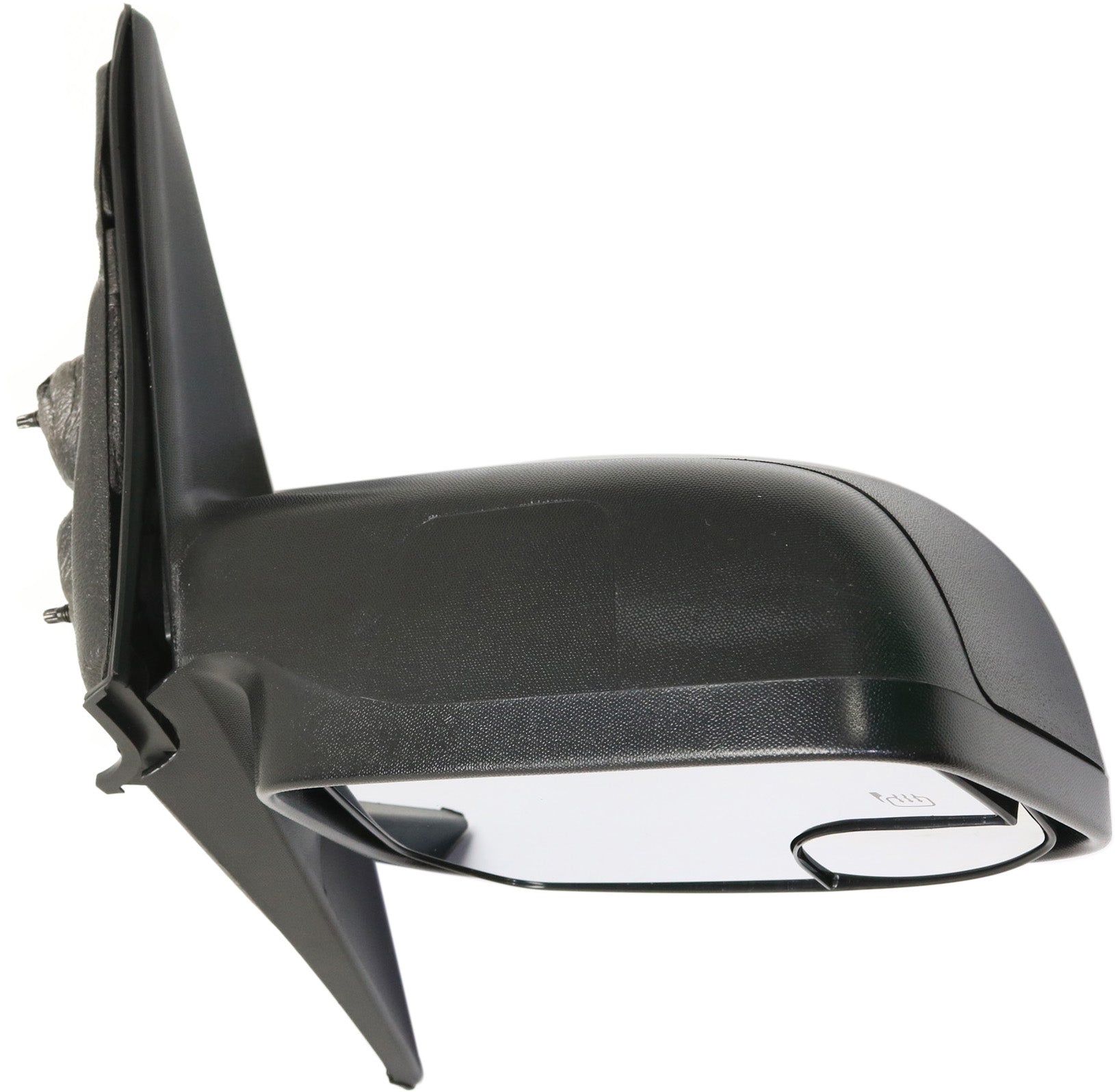 Mirror Compatible With 2011-2012 Ford Fusion Left Driver Side Heated w/ Blind Spot Corner Glass Black Kool-Vue