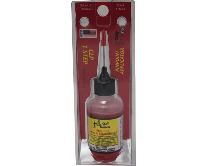 Pro-Shot 1 Step Solvent/Lube-Needle Oiler 1 oz - 1-STEP 1-NEEDL