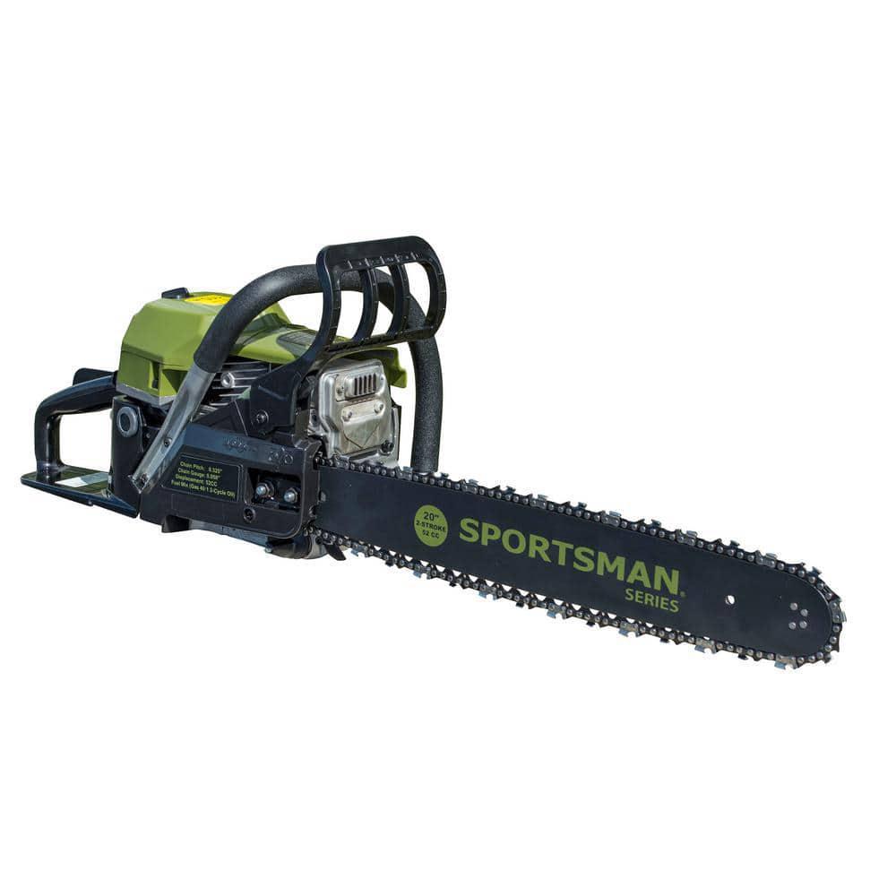 Sportsman 20 in 52 cc 2Stroke Rear Handle Gas Chainsaw