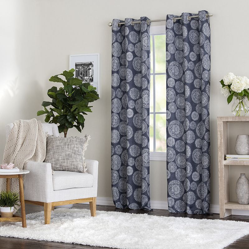 Corona Curtain 1-panel Mandera Grommet Top Window Curtain