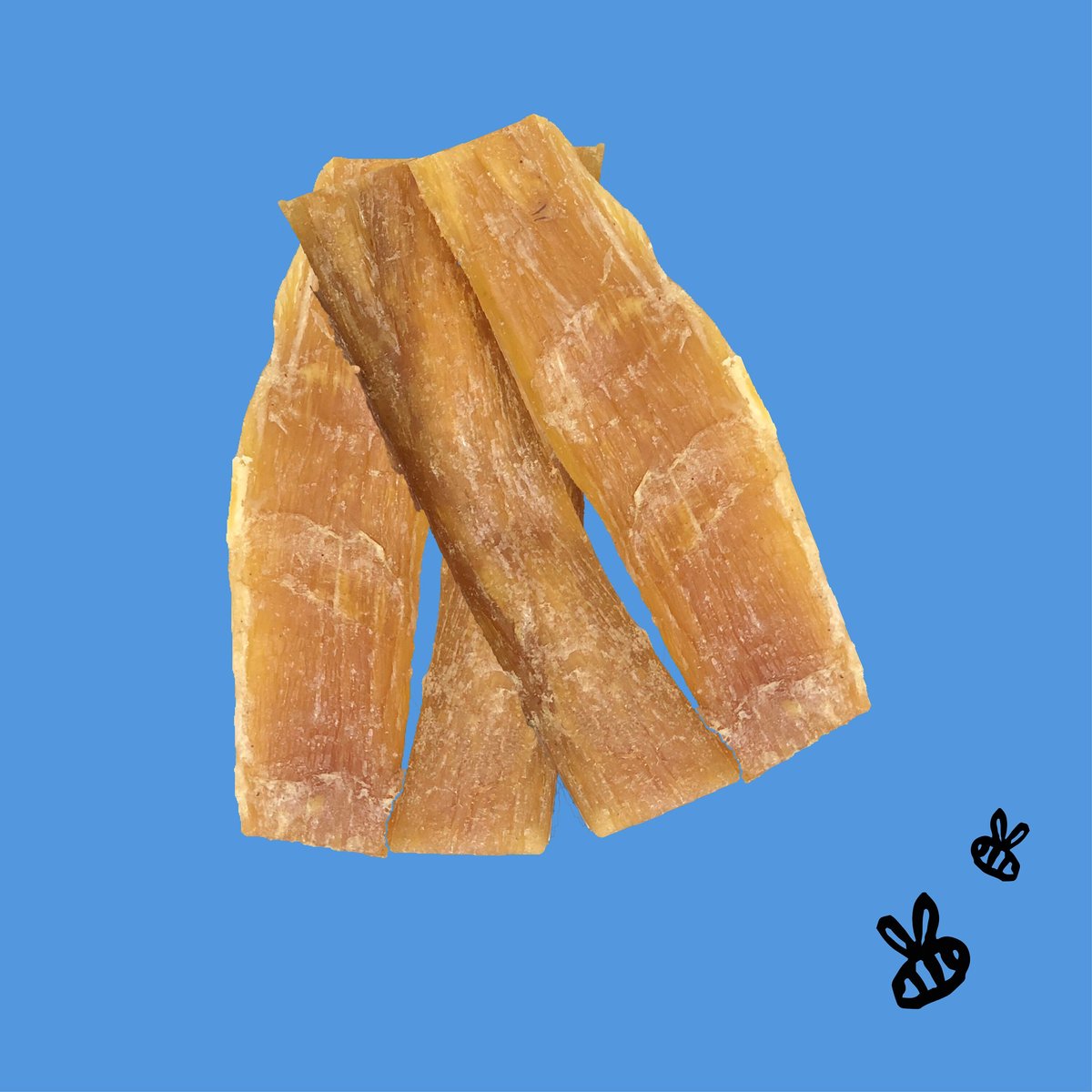 Honey I'm Home! 6-in Paddywack Sticks Natural Honey Coated Buffalo Chews Grain-Free Dog Treats