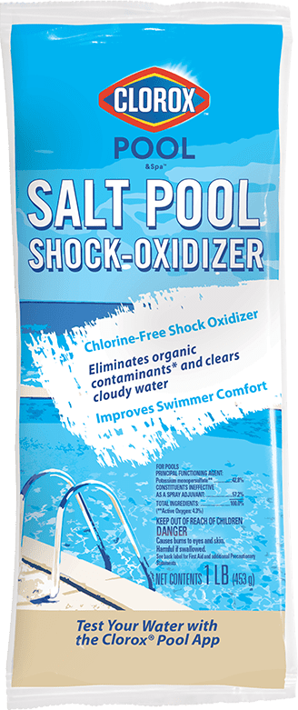 Clorox Pool&Spa Salt Essence Chlorine Free Shock for Salt Swimming Pools, 6pk