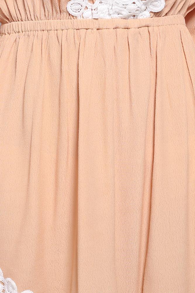 Love In My Veins Dress Caramel