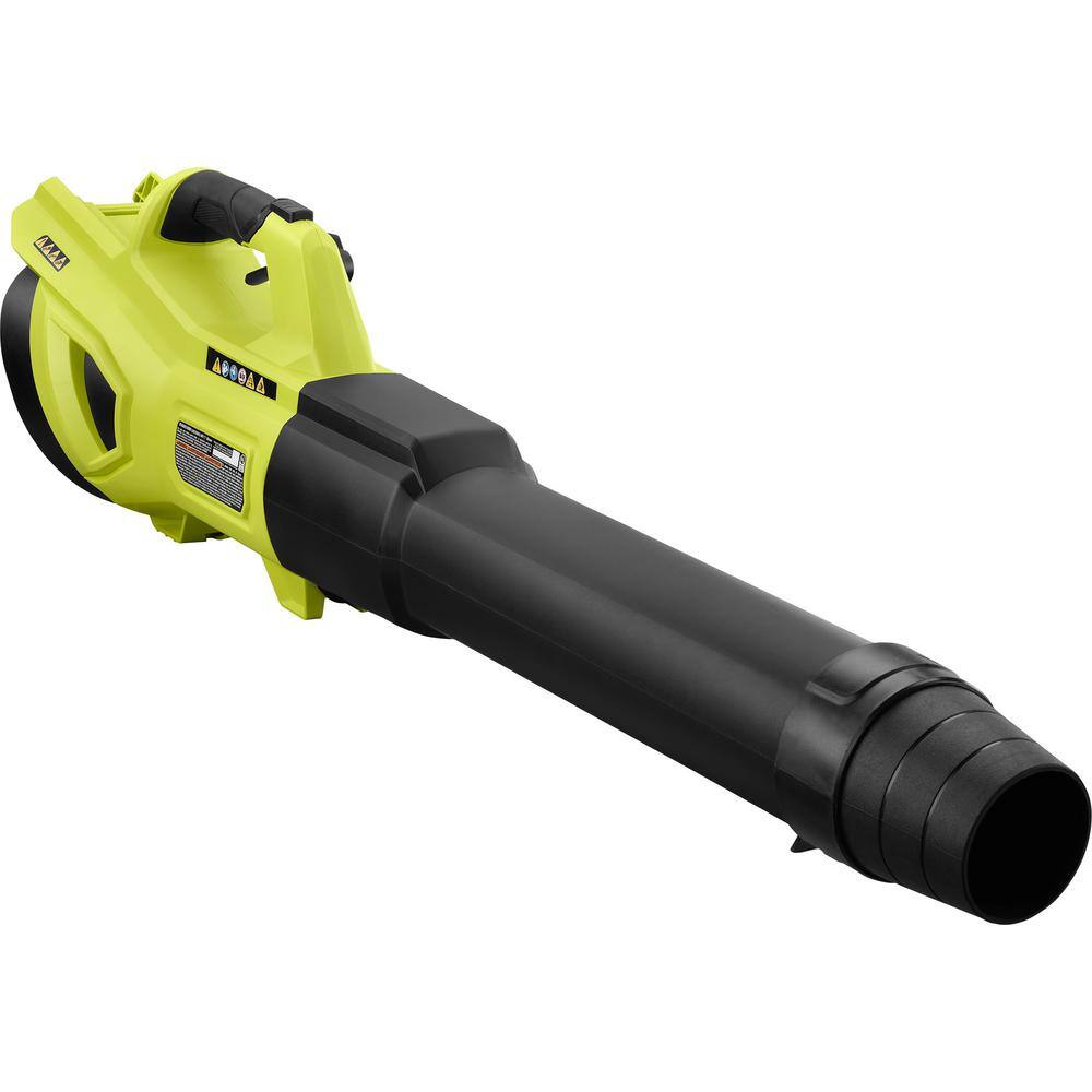 RYOBI 40V HP Brushless Whisper Series 160 MPH 650 CFM Cordless Battery Leaf Blower with 6.0 Ah Battery and Charger RY404140