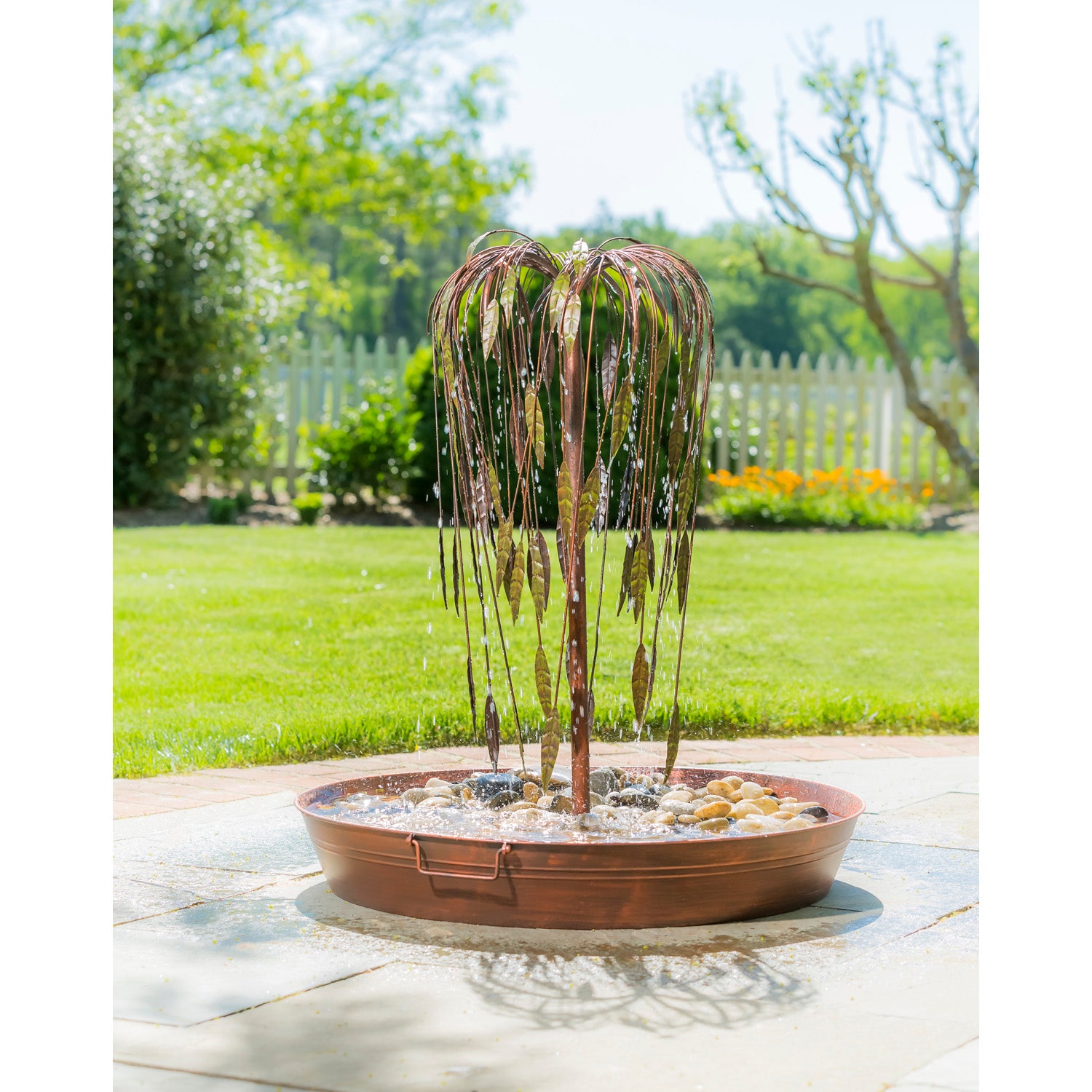 Weeping Willow Water Fall Fountain