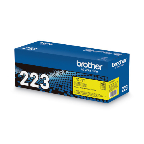 Brother TN223Y Toner， 1，300 Page-Yield， Yellow