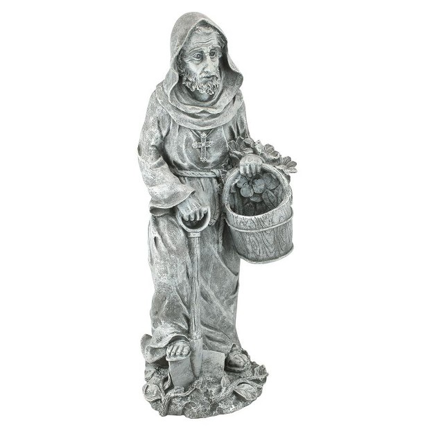 Design Toscano St Fiacre The Gardener x27 s Patron Saint Statue