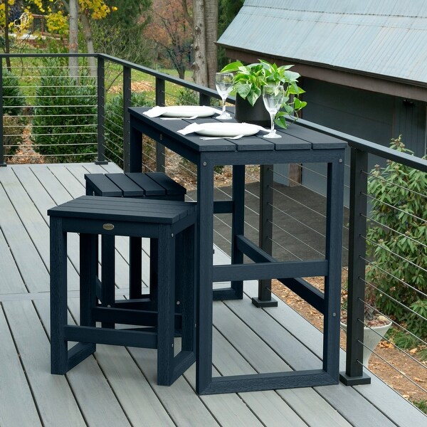 HIGHWOOD Monroe Modern CounterHeight Dining Balcony Set