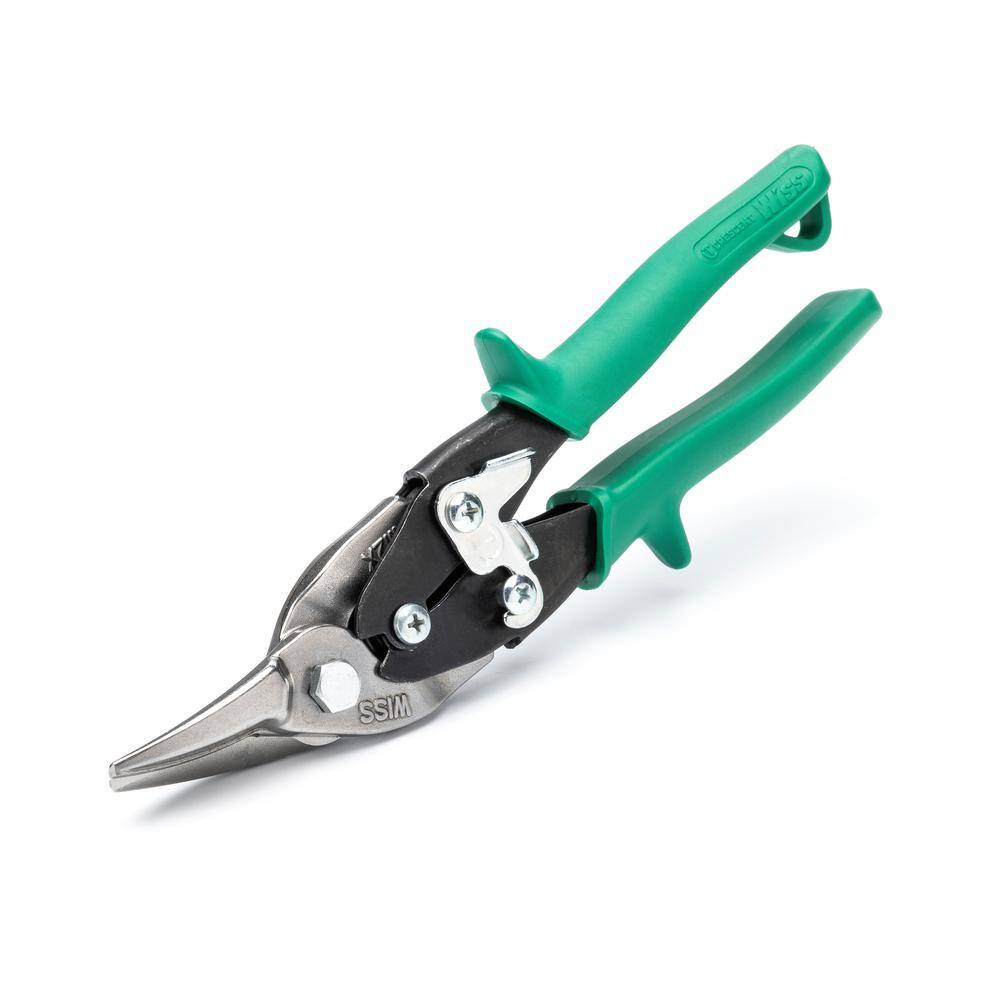 Wiss 9-34 in. Compound Action Straight and Right Cut Aviation Snips M2R