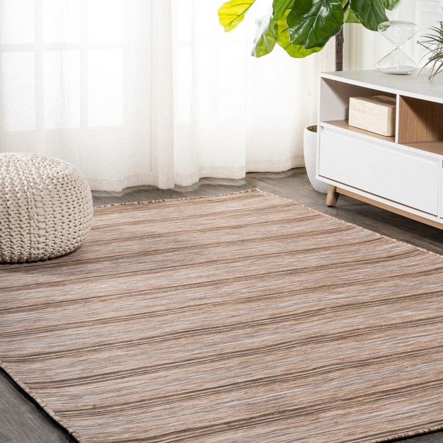 Bo Modern Farmhouse Wide Stripe Area Rug Jonathan Y