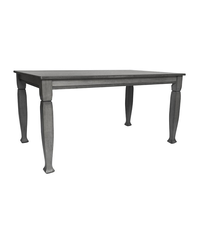 MERRICK LANE Finnley Wooden Dining Table With Sculpted Legs