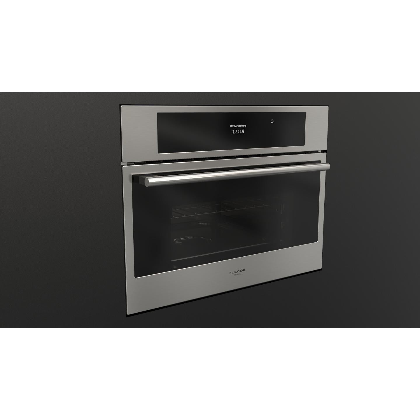 Fulgor Milano 24-inch Built-In Single Steam Wall Oven F7SCO24S1