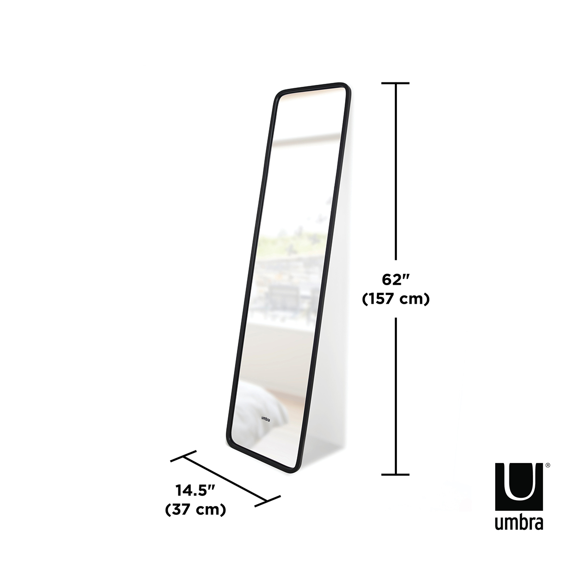 Umbra Hub Leaning Mirror